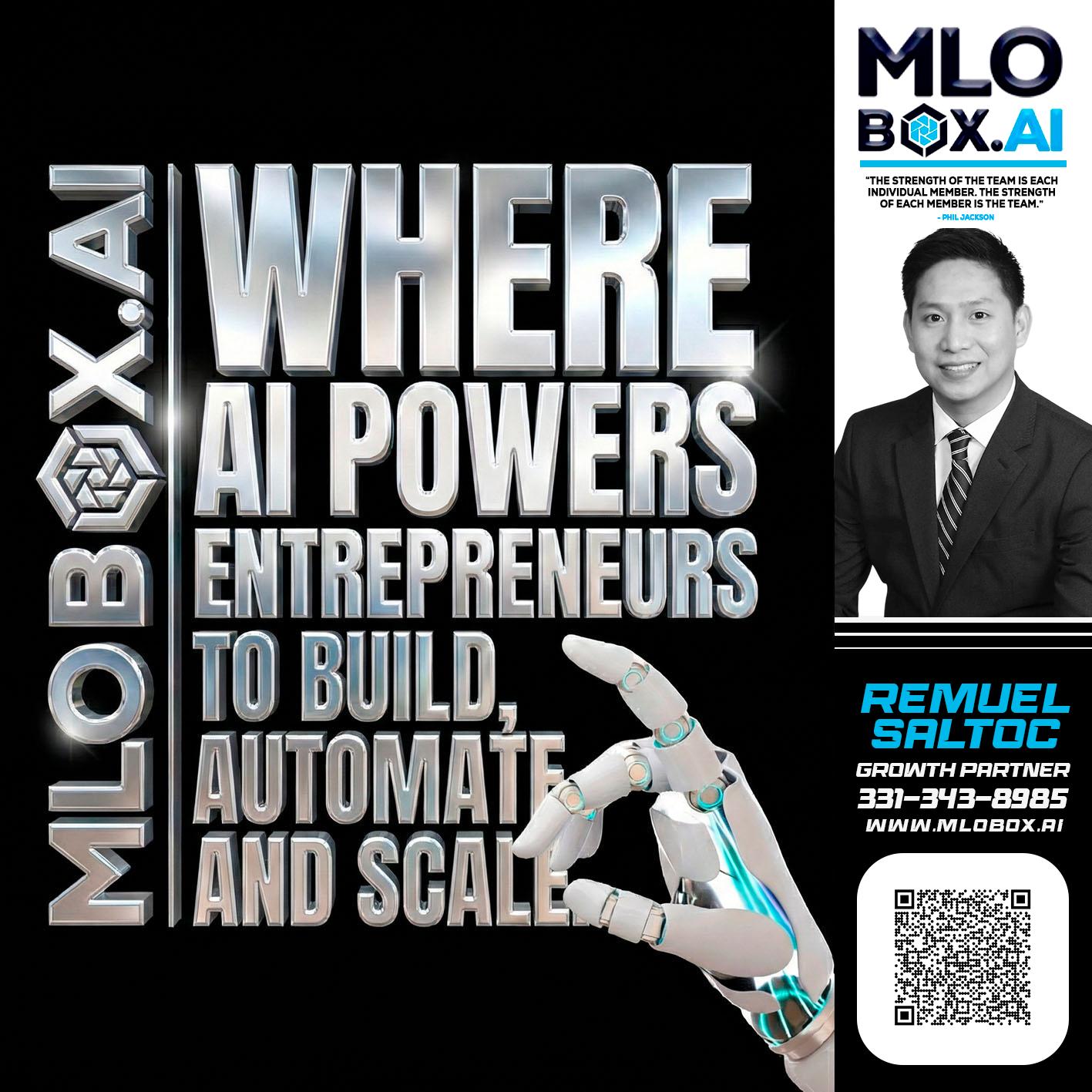 WHERE AI POWERS - Remuel Saltoc -VP of Mortgage Lending