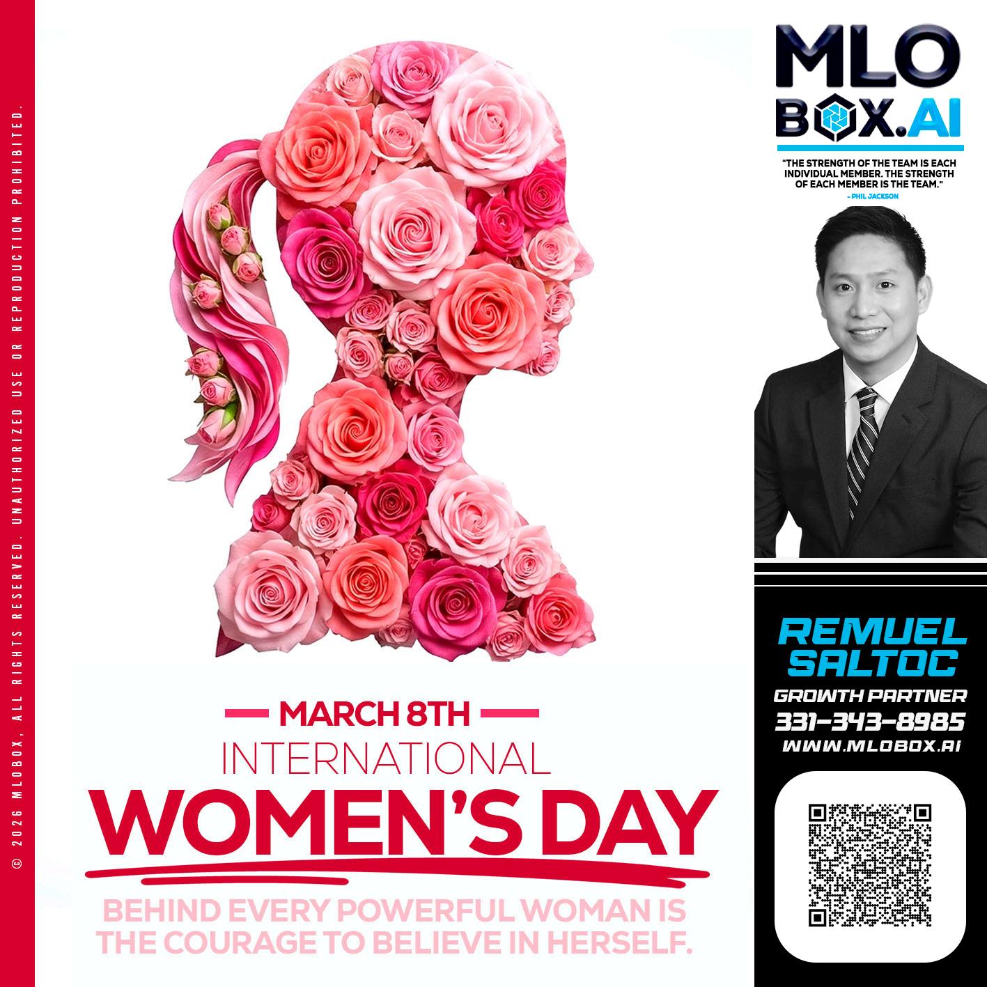 MARCH 8TH - Remuel Saltoc -VP of Mortgage Lending