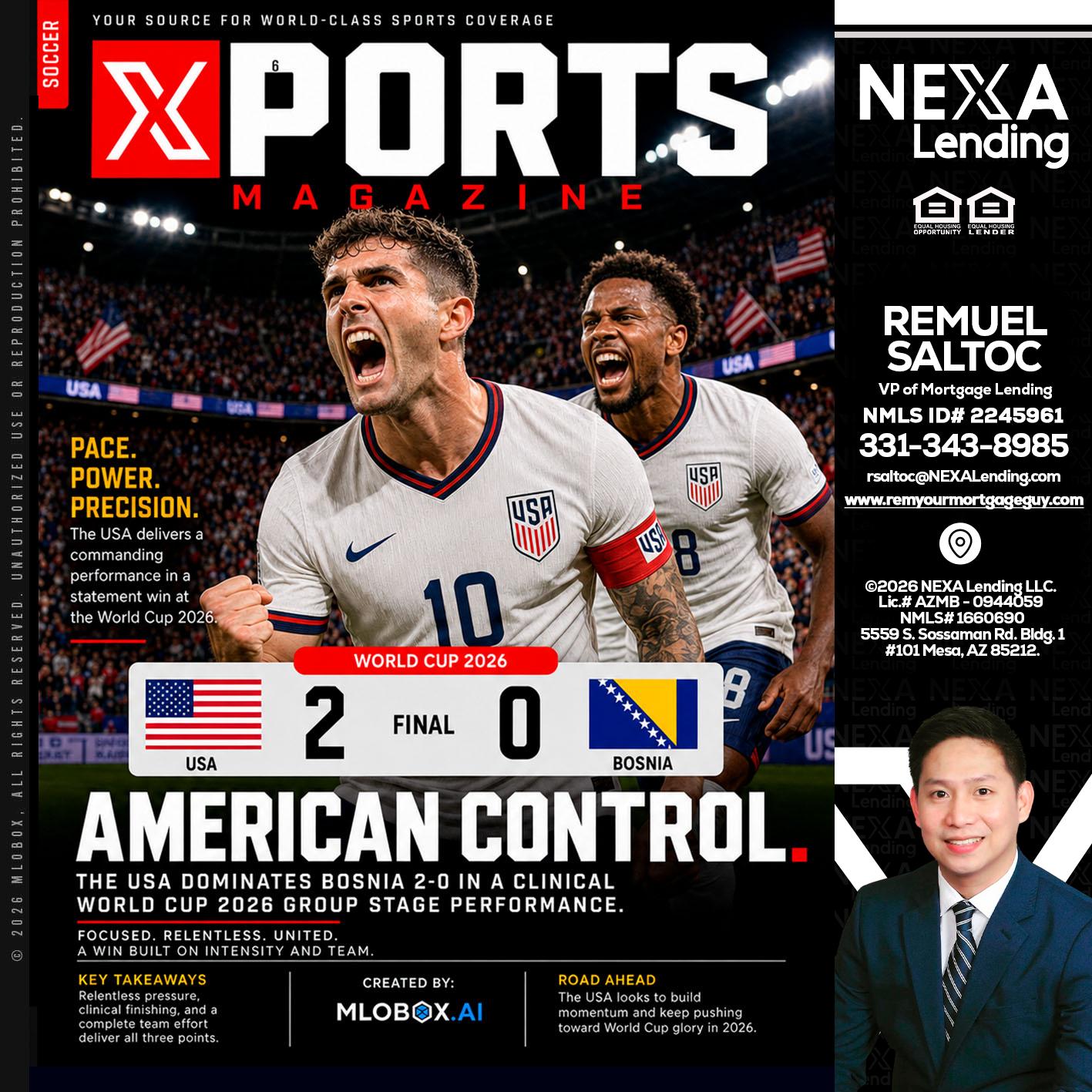 AMERICAN CONTROL - Remuel Saltoc -VP of Mortgage Lending